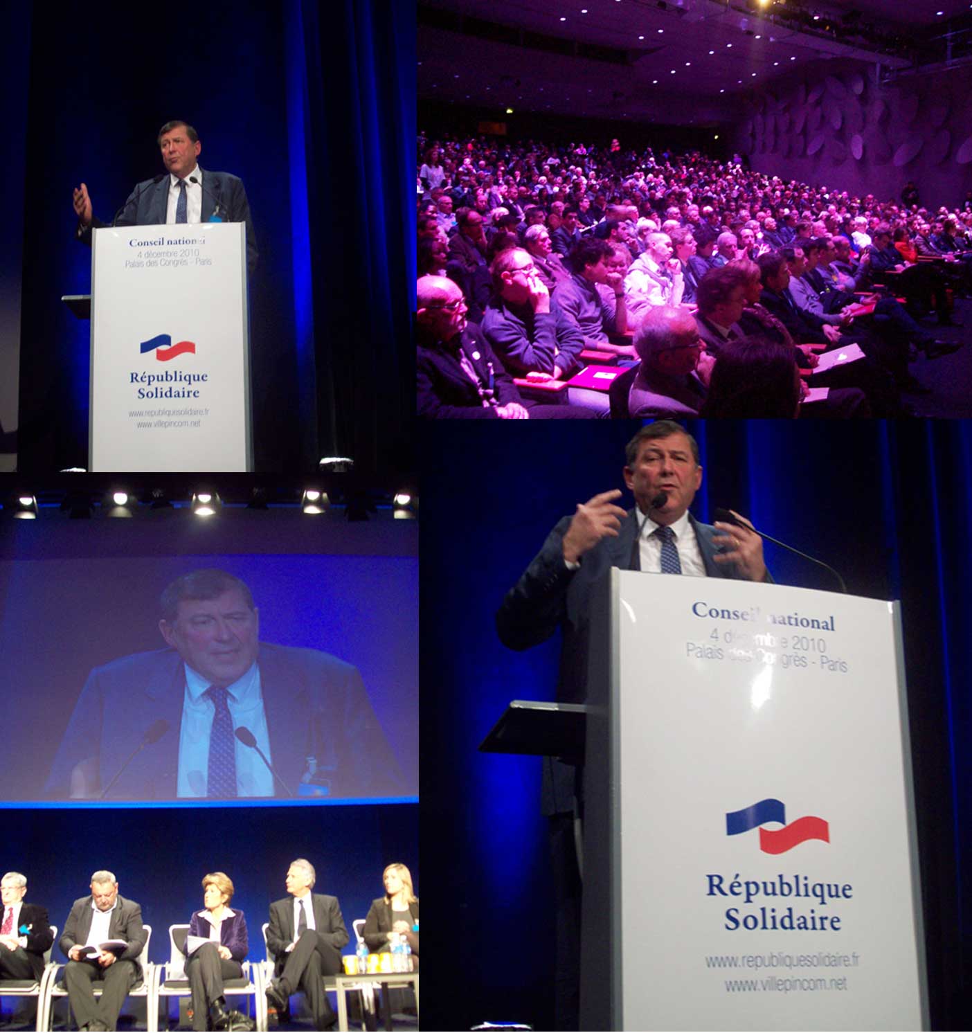 SAMEDI 4 DÉCEMBRE : CONSEIL NATIONAL DE REPUBLIQUE SOLIDAIRE, DANIEL GARRIGUE PRÉSENTE LA MOTION. 